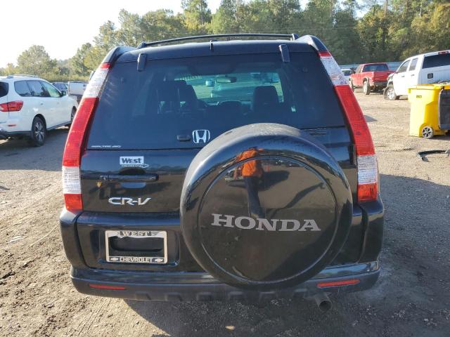 SHSRD78905U318385 - 2005 HONDA CR-V SE BLACK photo 6