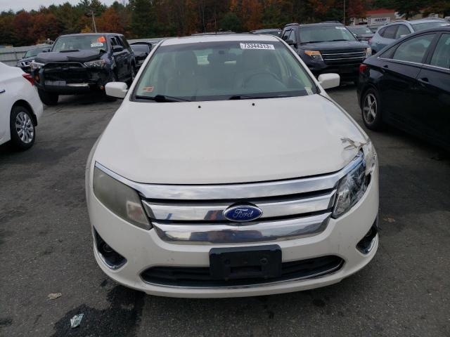 3FAHP0JA9AR181399 - 2010 FORD FUSION SEL WHITE photo 5