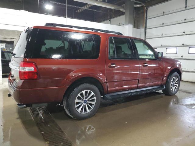 1FMJK1JT5HEA70665 - 2017 FORD EXPEDITION EL XLT BURGUNDY photo 3