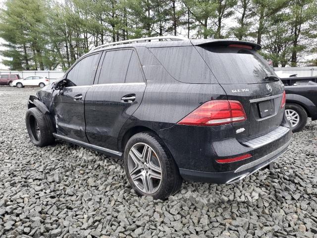 4JGDA5HB5JB103840 - 2018 MERCEDES-BENZ GLE 350 4MATIC BLACK photo 2