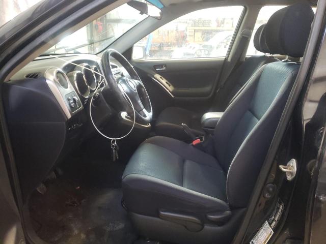 2T1KR32E85C842123 - 2005 TOYOTA COROLLA MA XR BLACK photo 7