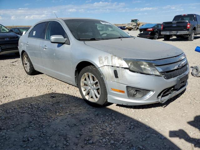 3FAHP0JG8CR310790 - 2012 FORD FUSION SEL SILVER photo 4