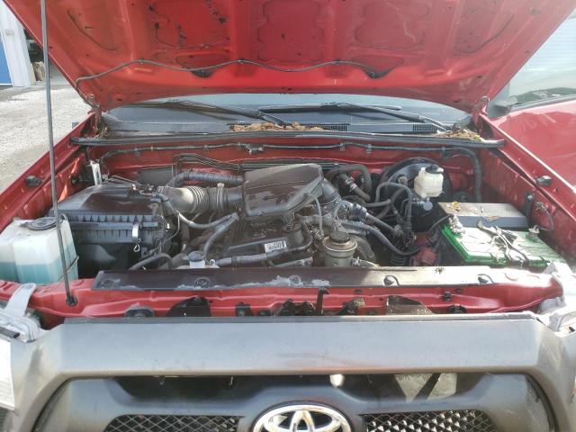 5TFJX4GN0FX047005 - 2015 TOYOTA TACOMA DOUBLE CAB PRERUNNER RED photo 11