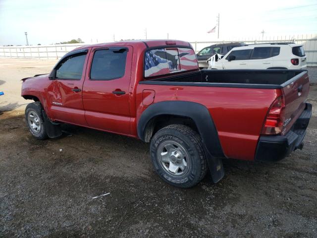 5TFJX4GN0FX047005 - 2015 TOYOTA TACOMA DOUBLE CAB PRERUNNER RED photo 2