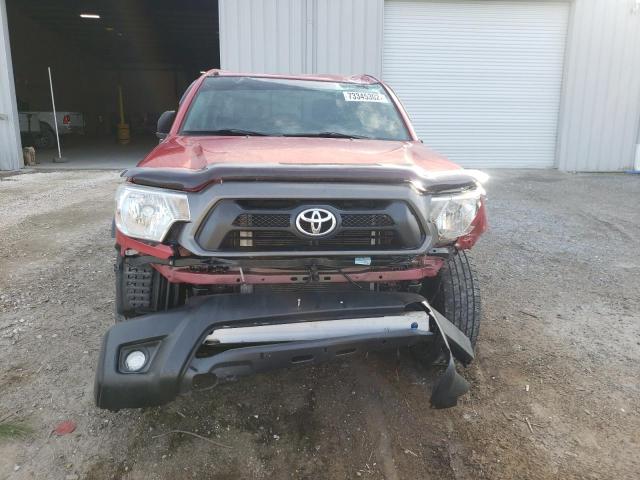 5TFJX4GN0FX047005 - 2015 TOYOTA TACOMA DOUBLE CAB PRERUNNER RED photo 5