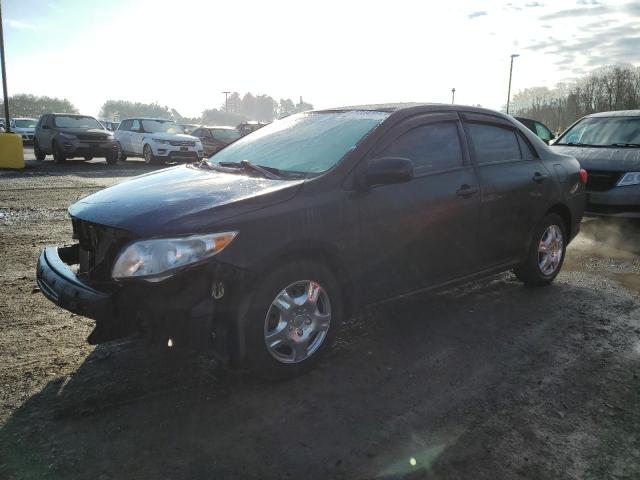 2T1BU4EE6AC410155 - 2010 TOYOTA COROLLA BASE BLACK photo 1