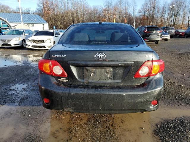 2T1BU4EE6AC410155 - 2010 TOYOTA COROLLA BASE BLACK photo 6