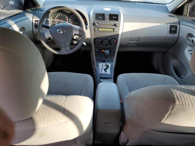 2T1BU4EE6AC410155 - 2010 TOYOTA COROLLA BASE BLACK photo 8