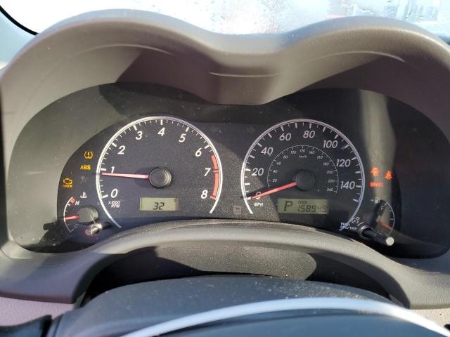 2T1BU4EE6AC410155 - 2010 TOYOTA COROLLA BASE BLACK photo 9