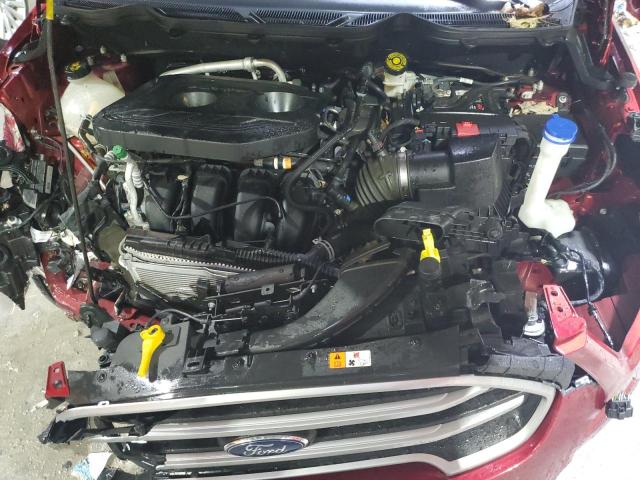 MAJ6S3GL1KC298183 - 2019 FORD ECOSPORT SE RED photo 12