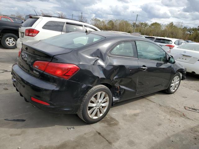 KNAFX6A8XE5216779 - 2014 KIA FORTE EX BLACK photo 3