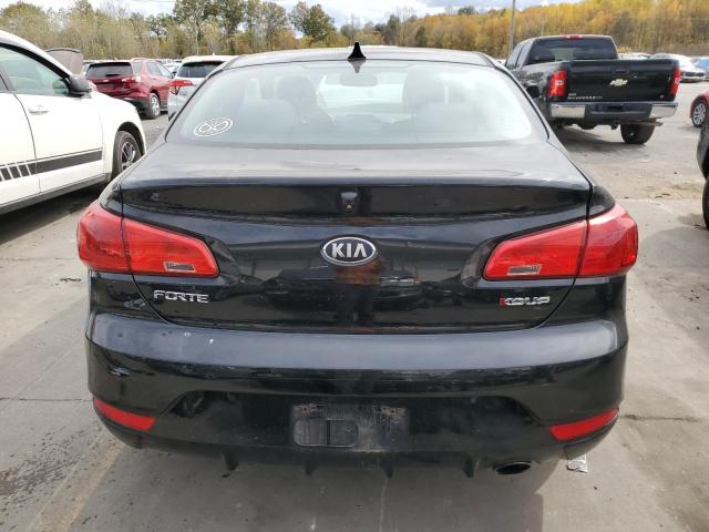 KNAFX6A8XE5216779 - 2014 KIA FORTE EX BLACK photo 6