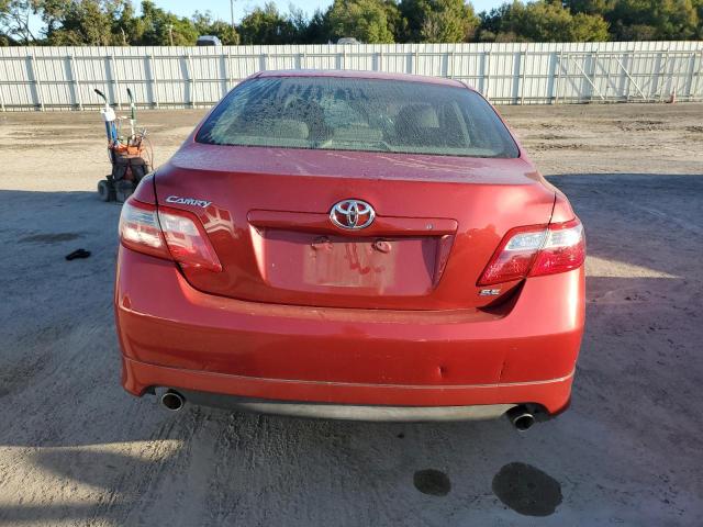 4T1BK46K87U027710 - 2007 TOYOTA CAMRY X LE RED photo 6