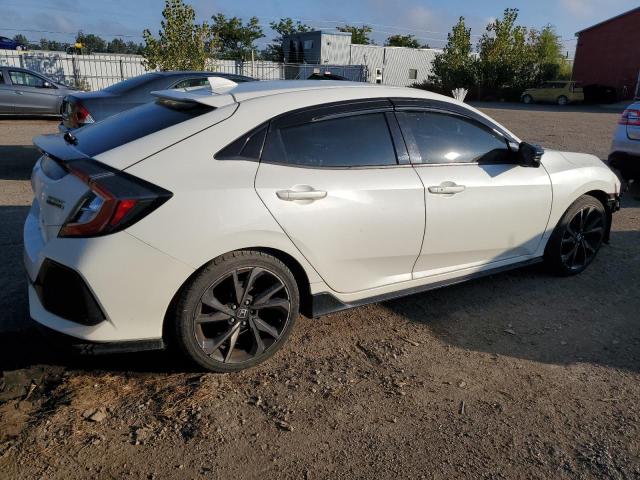 SHHFK7G97KU300140 - 2019 HONDA CIVIC SPORT TOURING WHITE photo 3