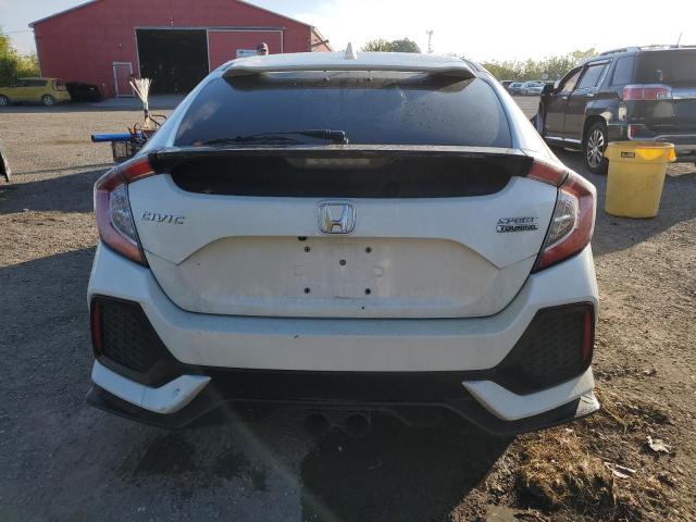 SHHFK7G97KU300140 - 2019 HONDA CIVIC SPORT TOURING WHITE photo 6