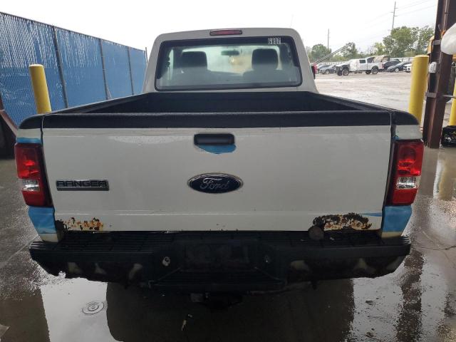 1FTKR1EDXAPA66807 - 2010 FORD RANGER SUPER CAB WHITE photo 6