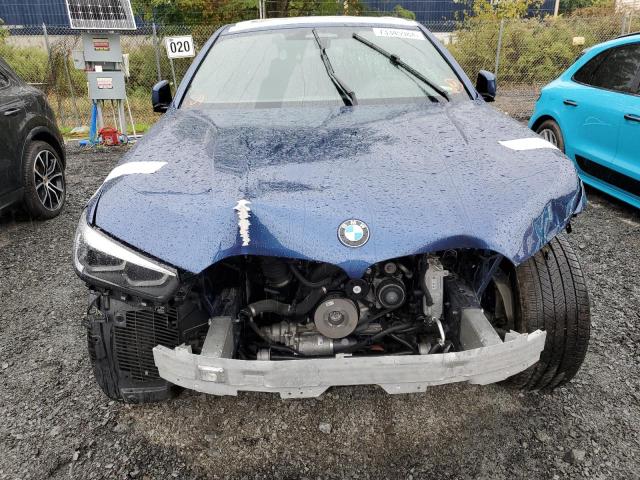 5UXCY6C04N9K30324 - 2022 BMW X6 XDRIVE40I BLUE photo 5