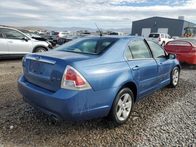 3FAHP08159R109181 - 2009 FORD FUSION SEL BLUE photo 3