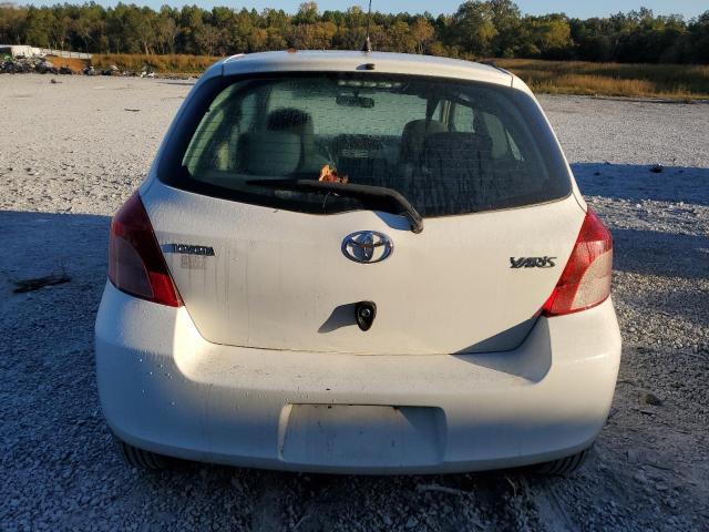 JTDJT923075091498 - 2007 TOYOTA YARIS WHITE photo 6