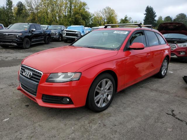 WAUSFAFL1AA108327 - 2010 AUDI A4 PREMIUM RED photo 1