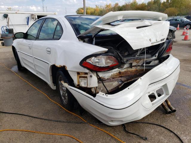 1G2NW52E64C118556 - 2004 PONTIAC GRAND AM GT WHITE photo 2