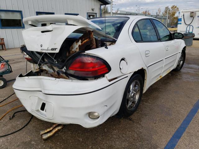 1G2NW52E64C118556 - 2004 PONTIAC GRAND AM GT WHITE photo 3