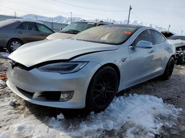 5YJSA1E21HF194024 - 2017 TESLA MODEL S Արծաթագույն լուսանկար 1