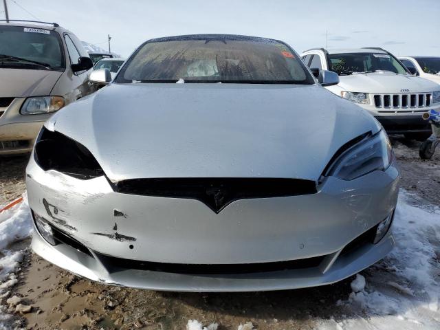 5YJSA1E21HF194024 - 2017 TESLA MODEL S Արծաթագույն լուսանկար 5