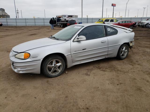 1G2NV12E31M536560 - 2001 PONTIAC GRAND AM GT1 SILVER photo 1