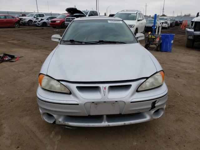 1G2NV12E31M536560 - 2001 PONTIAC GRAND AM GT1 SILVER photo 5