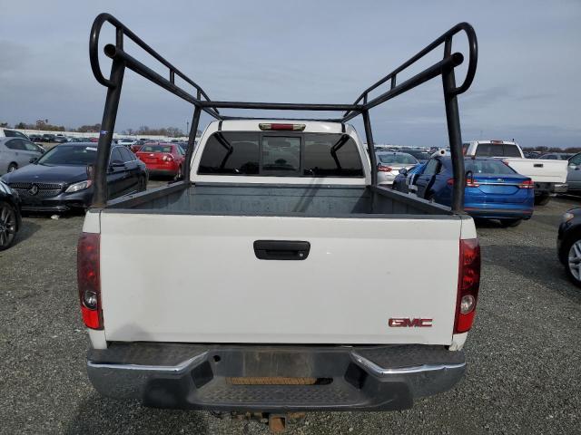 1GTDT196668219965 - 2006 GMC CANYON WHITE photo 6