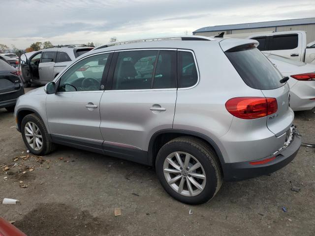 WVGSV7AX9HK013680 - 2017 VOLKSWAGEN TIGUAN WOLFSBURG SILVER photo 2