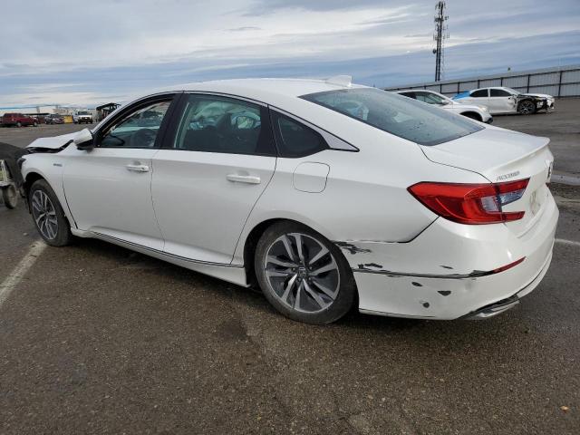 1HGCV3F47LA016254 - 2020 HONDA ACCORD HYBRID EX WHITE photo 2