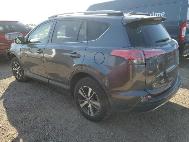 JTMRFREV8HJ705195 - 2017 TOYOTA RAV4 XLE GRAY photo 2