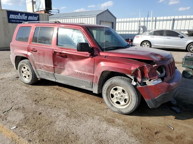 1C4NJPBB4GD813340 - 2016 JEEP PATRIOT SPORT RED photo 4