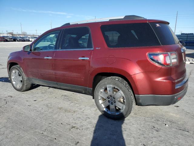 1GKKRSKD7HJ218375 - 2017 GMC ACADIA LIM SLT-2 MAROON photo 2