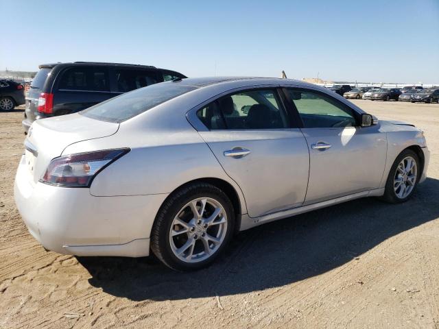 1N4AA5AP6EC480664 - 2014 NISSAN MAXIMA S SILVER photo 3