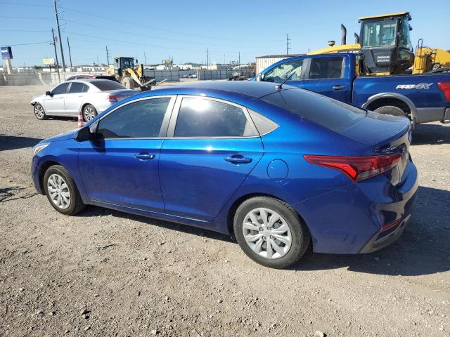 3KPC24A61ME131095 - 2021 HYUNDAI ACCENT SE BLUE photo 2