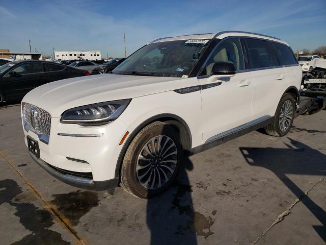 5LM5J7WC4NGL13234 - 2022 LINCOLN AVIATOR RESERVE WHITE photo 1