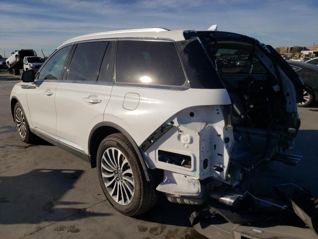 5LM5J7WC4NGL13234 - 2022 LINCOLN AVIATOR RESERVE WHITE photo 2