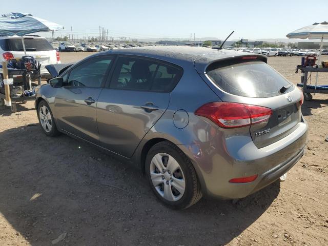 KNAFK5A85G5597839 - 2016 KIA FORTE LX GRAY photo 2