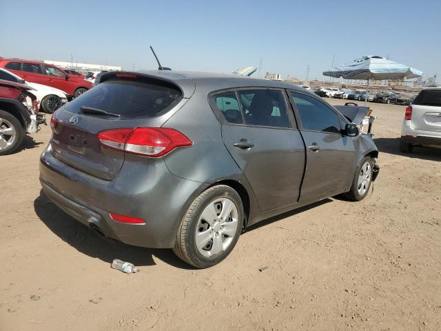 KNAFK5A85G5597839 - 2016 KIA FORTE LX GRAY photo 3