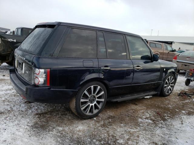 SALME1D40AA324768 - 2010 LAND ROVER RANGE ROVE HSE BLUE photo 3