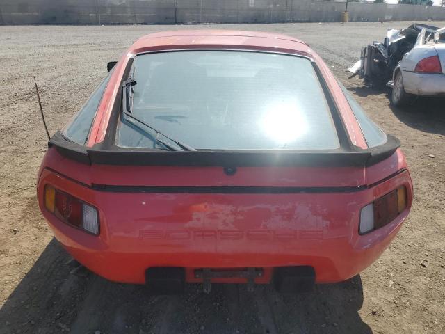 WP0JB0925ES862595 - 1984 PORSCHE 928 S RED photo 6