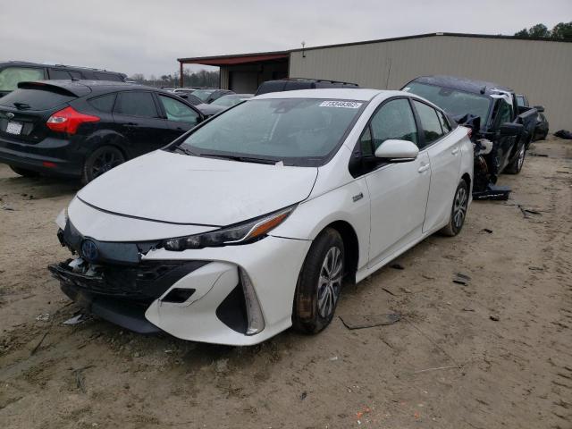 JTDKAMFP3M3190902 - 2021 TOYOTA PRIUS PRIM LE WHITE photo 1