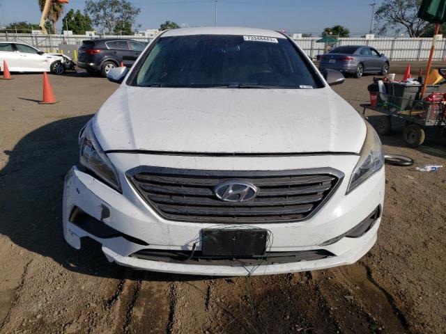 5NPE24AA5FH197662 - 2015 HYUNDAI SONATA ECO WHITE photo 5