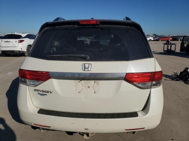 5FNRL5H69FB036655 - 2015 HONDA ODYSSEY EXL WHITE photo 6