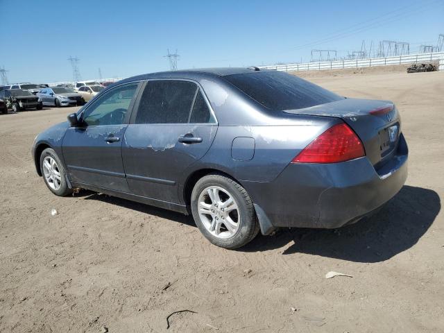 1HGCM56747A109733 - 2007 HONDA ACCORD EX BLUE photo 2