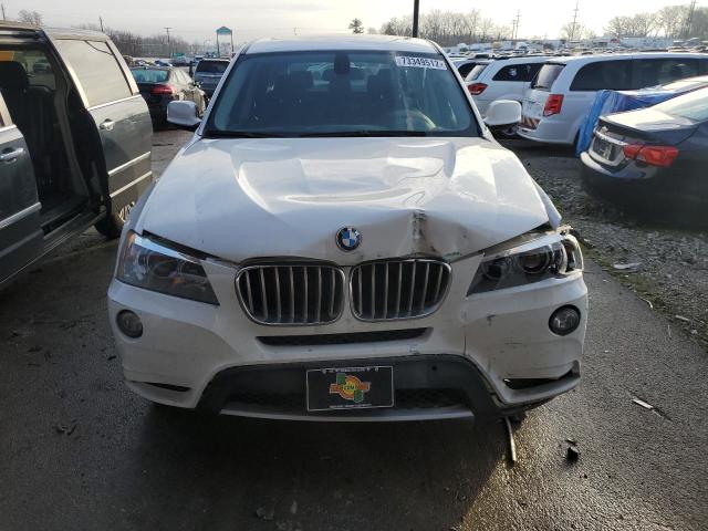 5UXWX5C52CL722307 - 2012 BMW X3 XDRIVE28I WHITE photo 5