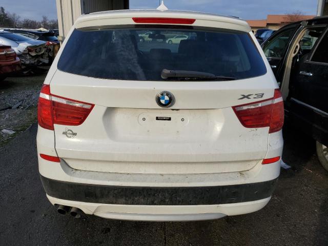 5UXWX5C52CL722307 - 2012 BMW X3 XDRIVE28I WHITE photo 6